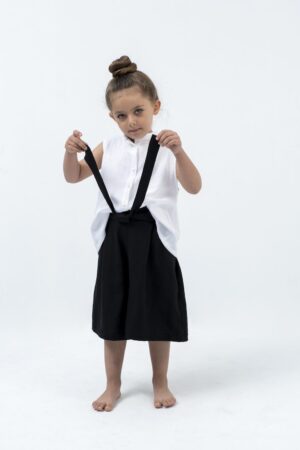 شلوارک بچه گانه لینن JESSIE - 3سال, BLACK