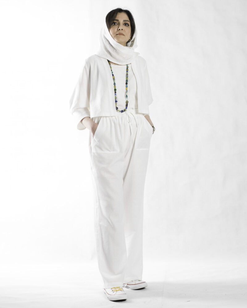 کراپ کت لینن HOLLY GOLIGHTLY