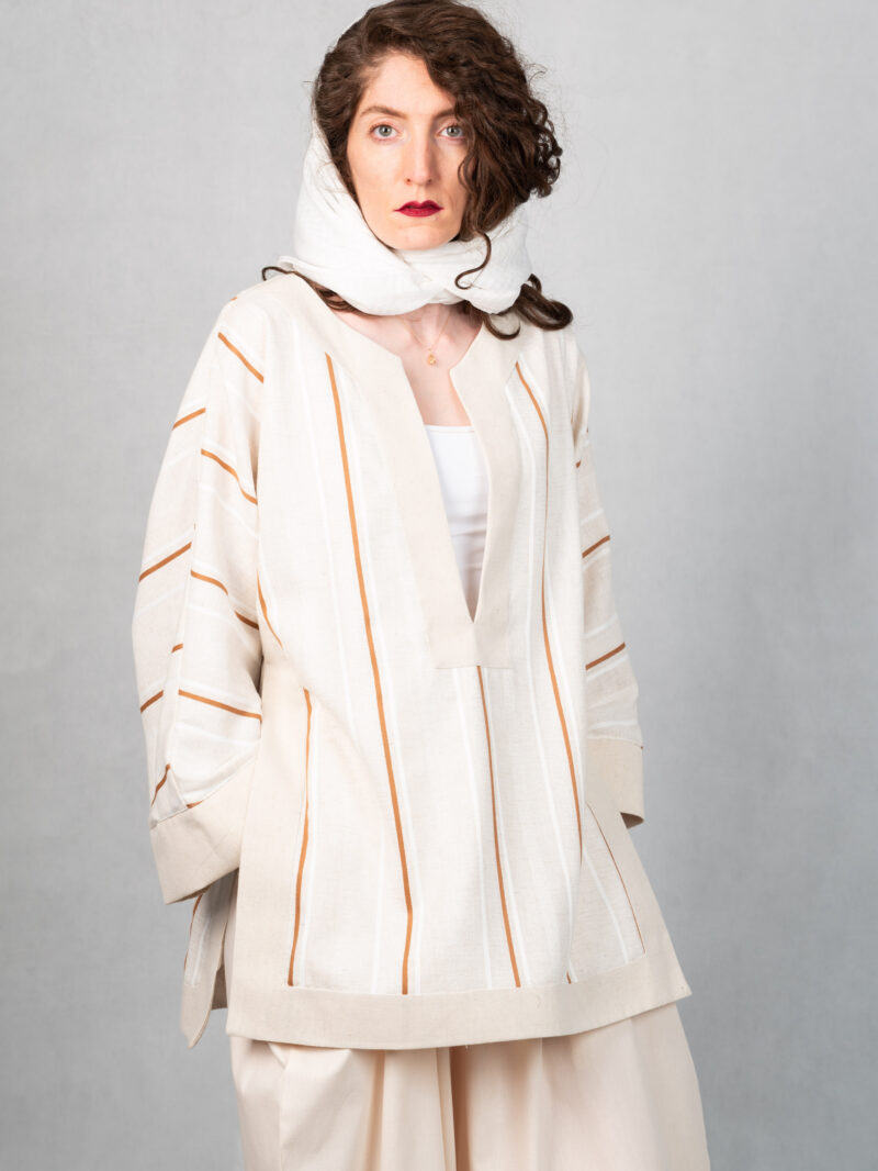 بلوز لینن زنانه INA