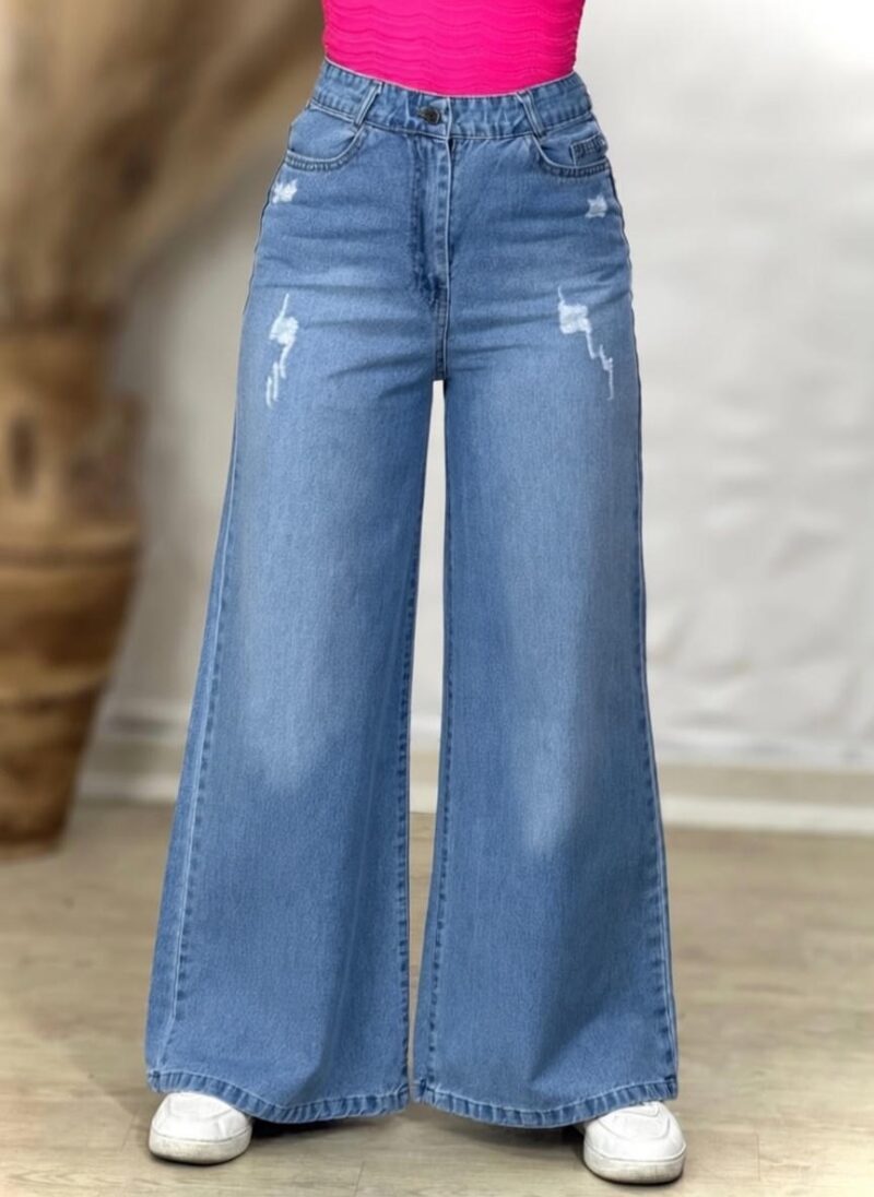 شلوار جین بگی ASHLEY - 40, MEDIUM BLUE JAY