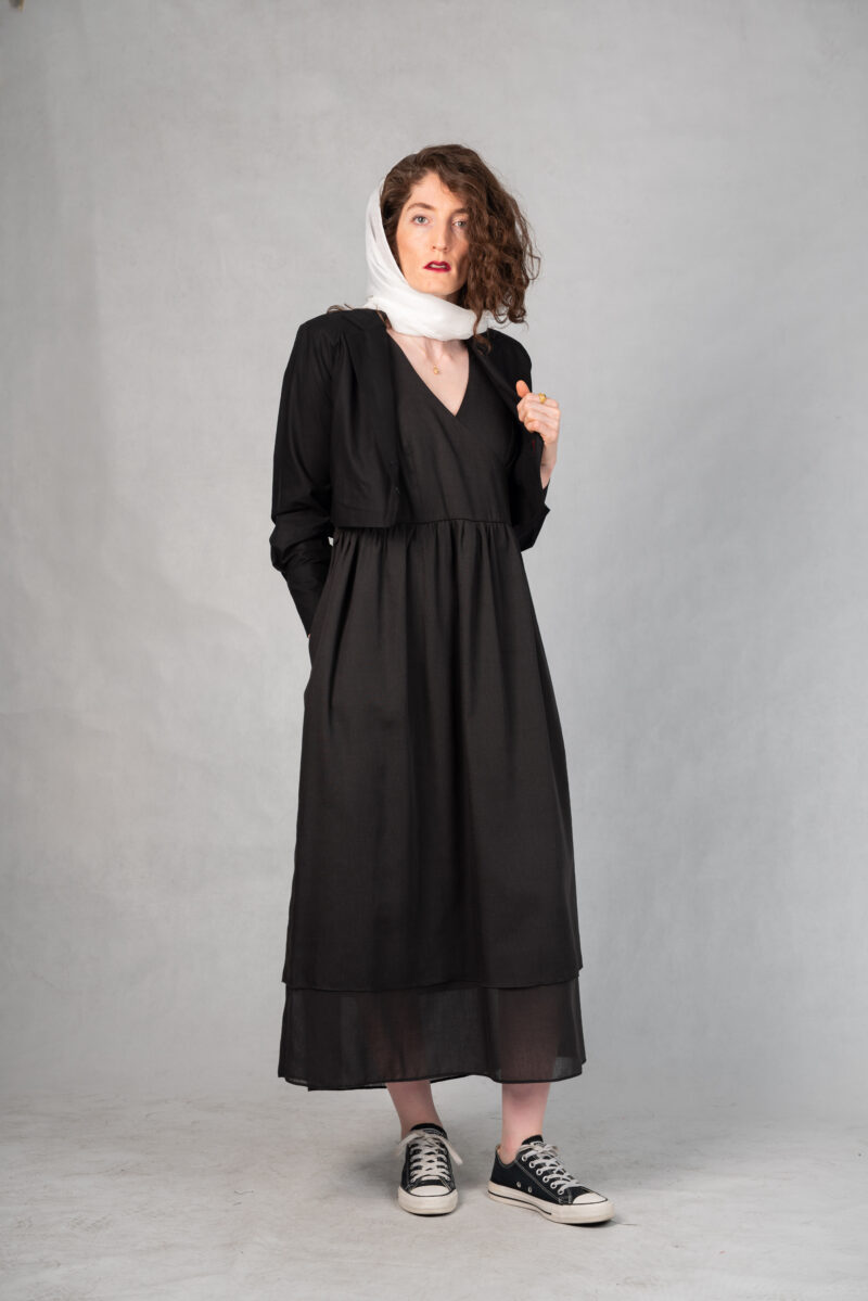 پیراهن AURORA - BLACK, 1