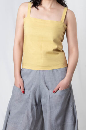تاپ لینن LOU - 2, MUSTARD