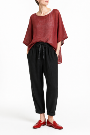 بلوز تابستانی DURAS MAROON